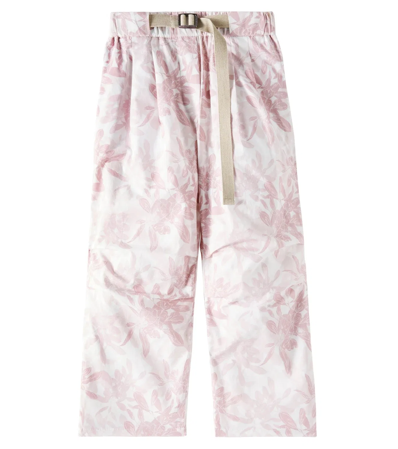 Брюки хлопковые Brunello Cucinelli Kids, розовый