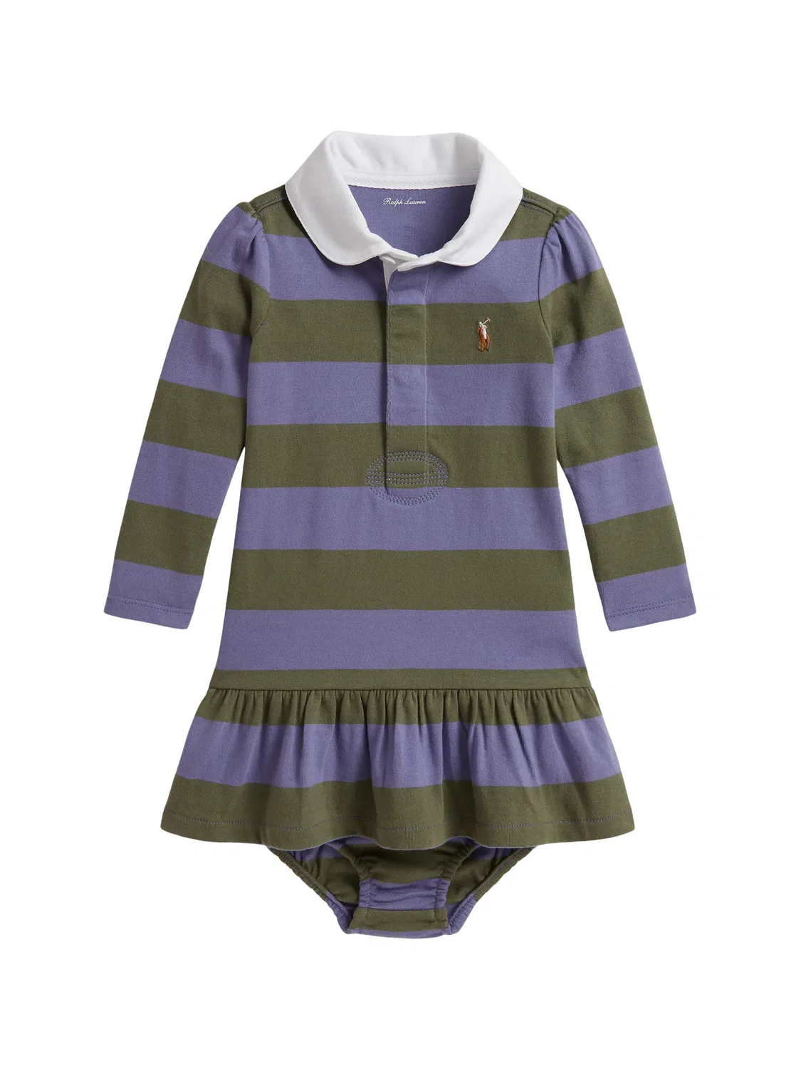 Платье-ригби с трусиками, фиолетовое Polo Ralph Lauren, фиолетовый