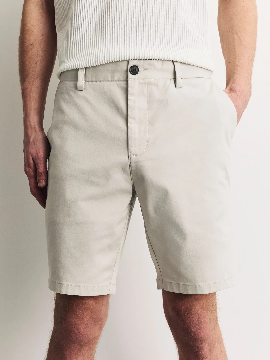 Шорты чинос, Slim Fit, Bone Next