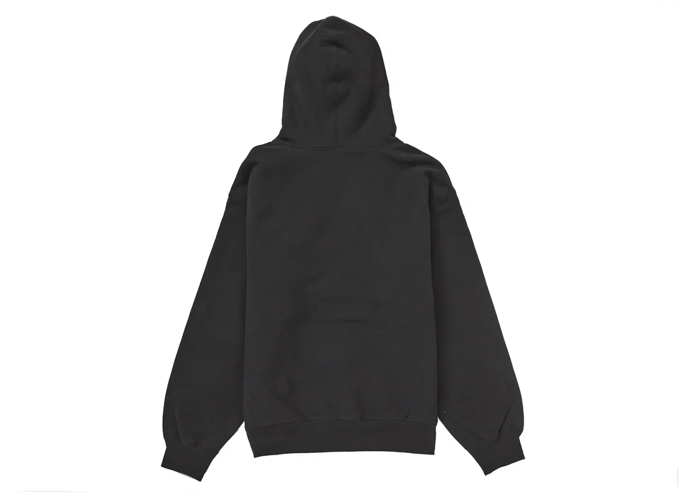 Мужская худи с вышитым логотипом Supreme Box Logo Supreme, Black — фото 2