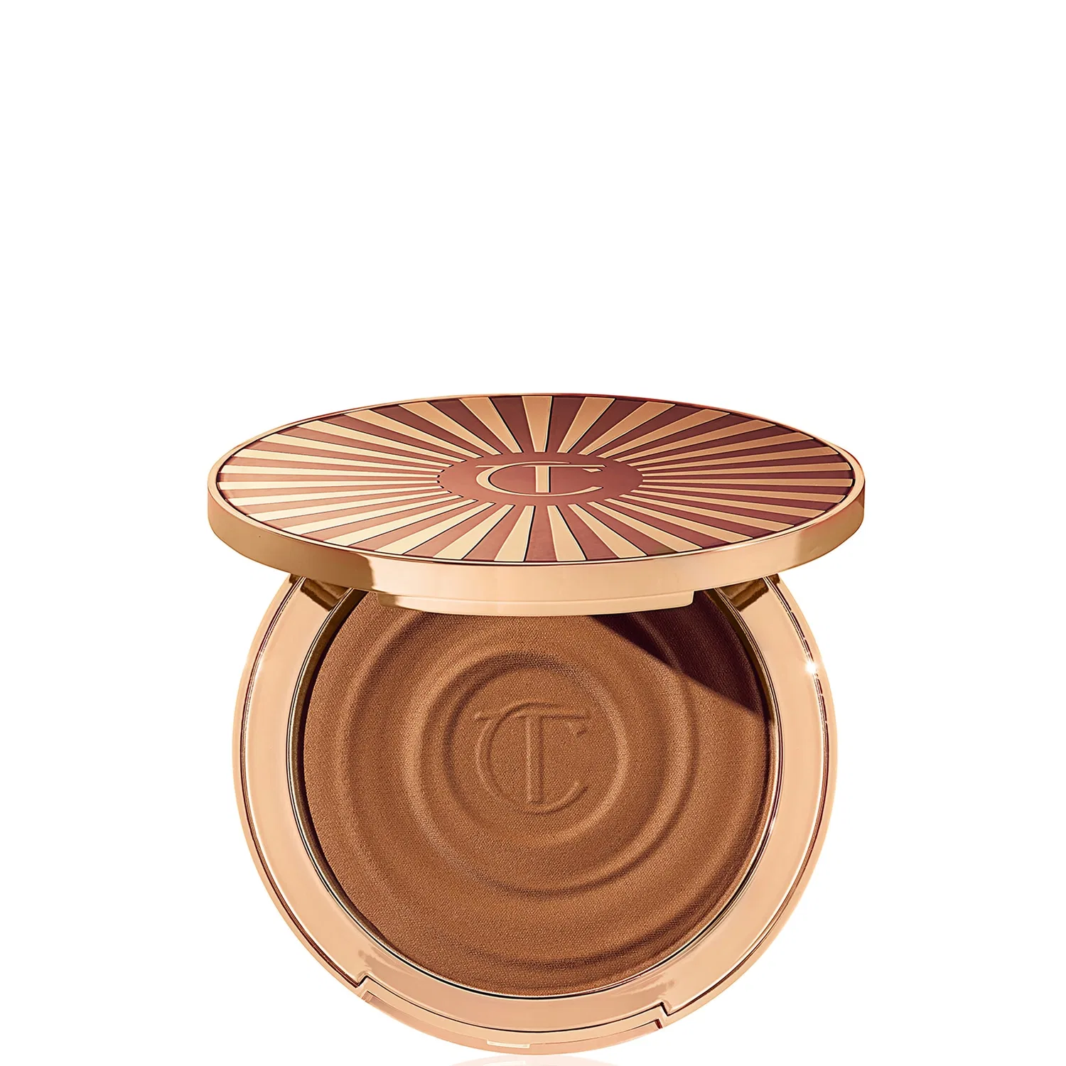 Кремовый бронзер для лица и тела с сиянием Beautiful Skin Sun-Kissed Glow Bronzer, Charlotte Tilbury, Medium