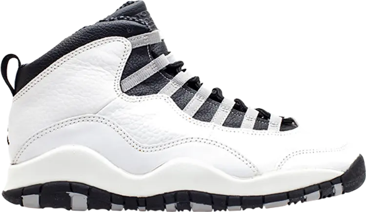 

Кроссовки Air Jordan 10 OG Steel, белый, Белый;серый, Кроссовки Air Jordan 10 OG Steel, белый