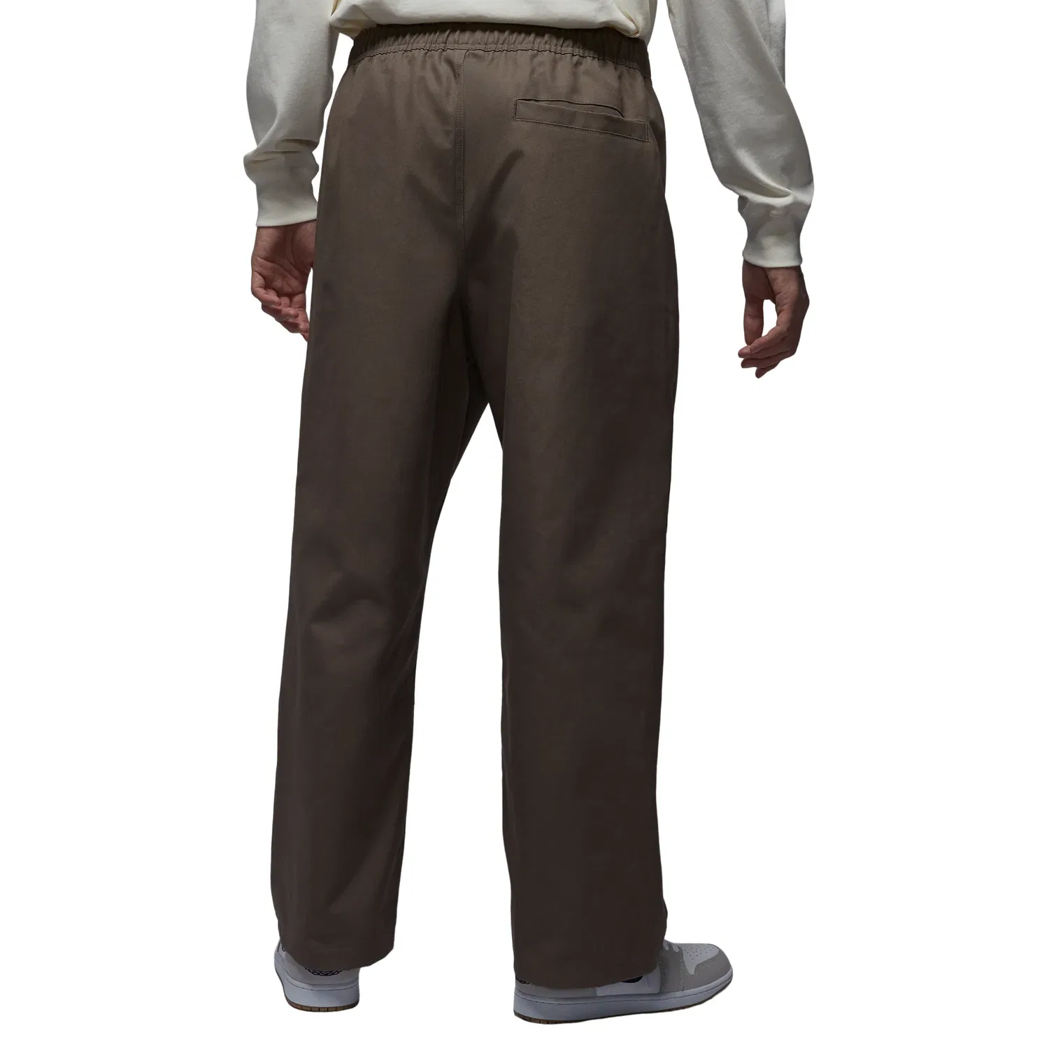 Мужские брюки Air Jordan Brooklyn Woven Trousers 'Olive Grey Black' Jordan, Olive Grey/Black — фото 2