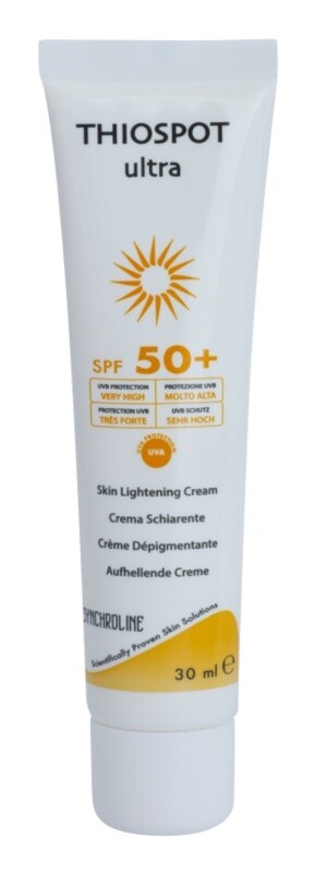 

Крем осветляющий обесцвечивание кожи SPF 50+ Synchroline Thiospot Ultra
