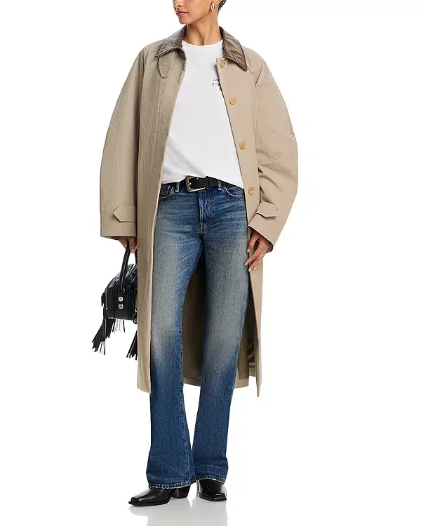 Женские джинсы с заниженной талией 2009F Acne Studios, Mid Blue — фото 2