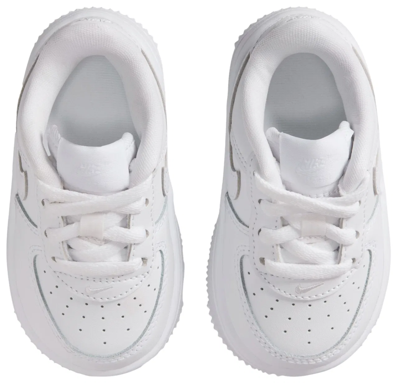 Кроссовки для мальчиков Air Force 1 Low Lace Nike, белый — фото 4