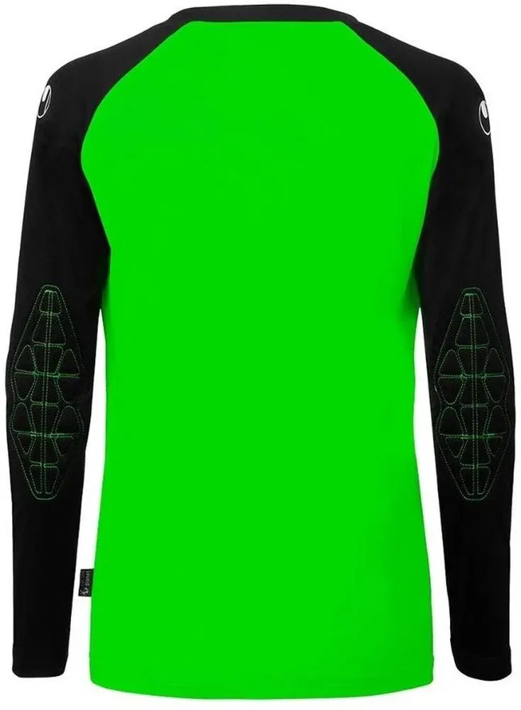 Футболка спортивная с принтом комплект вратарский Impulse Torwart Set Junior Uhlsport, зеленый — фото 2