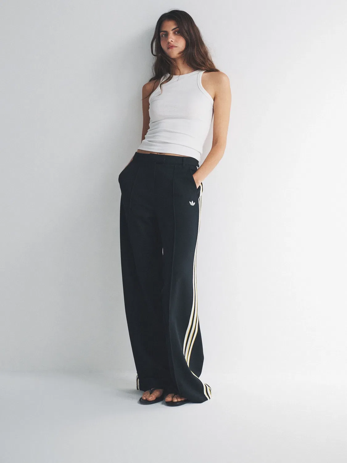 Брюки Sport Tailored, adidas Originals, черный — фото 2
