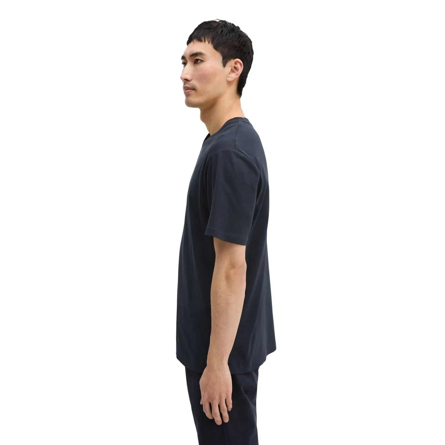 Детская базовая хлопковая футболка Regular Fit Marc O'Polo, Dark Navy — фото 2