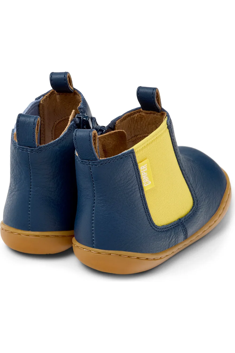 Детские ботильоны челси Camper Peu Cami First Walker, темно-синий — фото 2