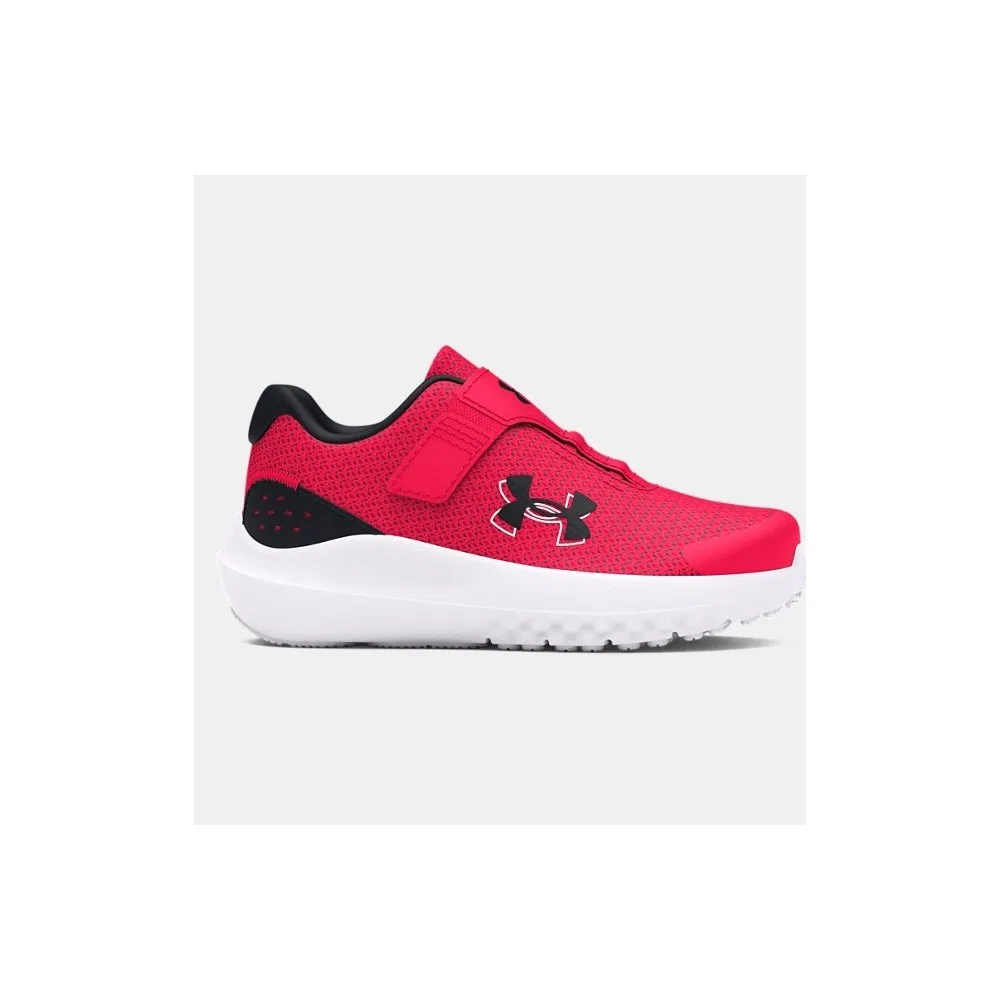 Детские кроссовки для мальчиков для бега с сетчатым верхом UA Surge 4 AC Under Armour