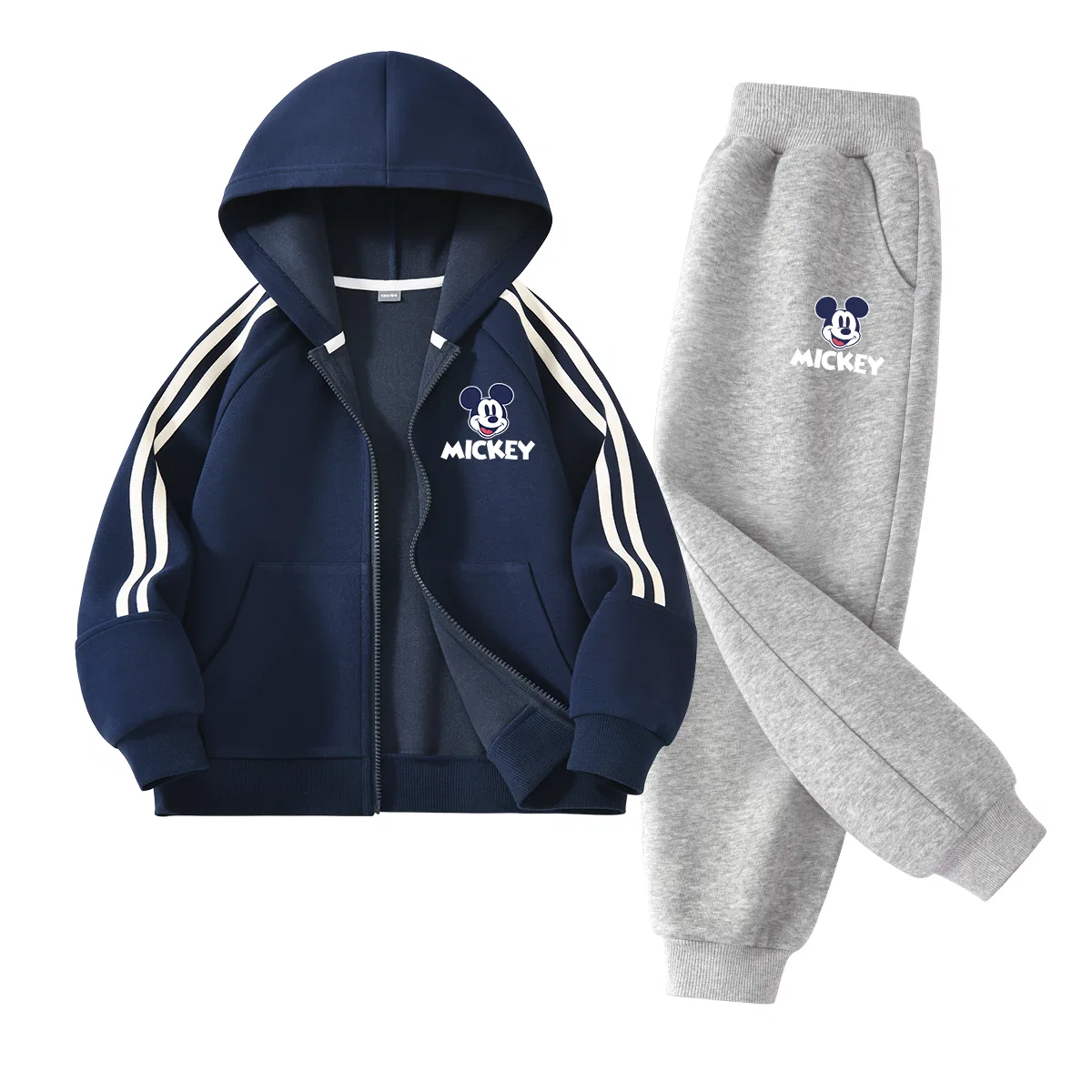 Детский спортивный костюм с капюшоном DiB Trendy Mickey K Disney, Navy Blue/Gray