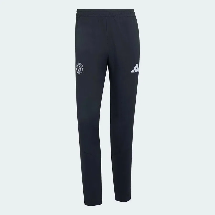 Спортивные брюки с завязкой Manchester United 26/27 Tiro Presentation adidas, Черный — фото 4