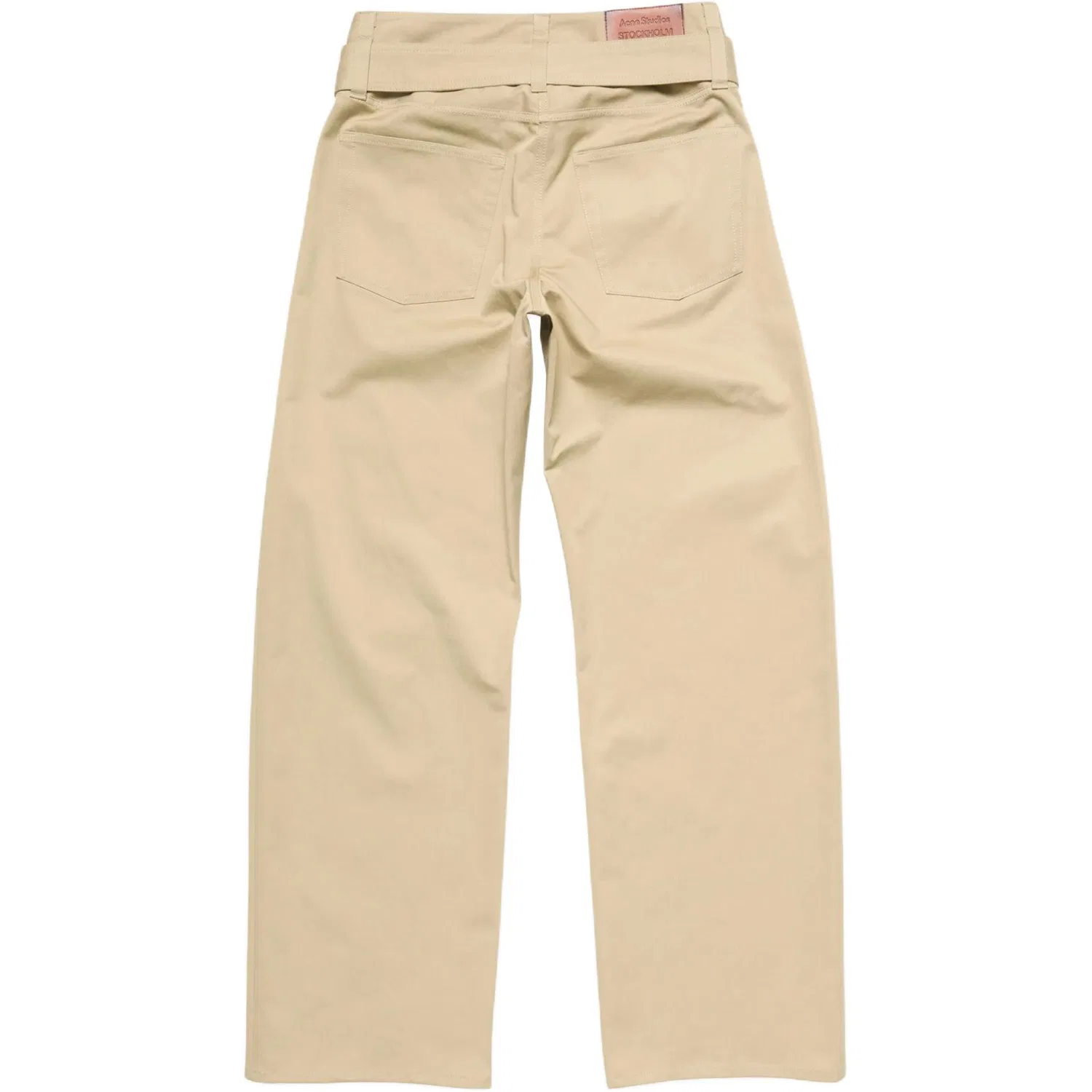 Женские брюки Acne Studios, Light Beige — фото 3
