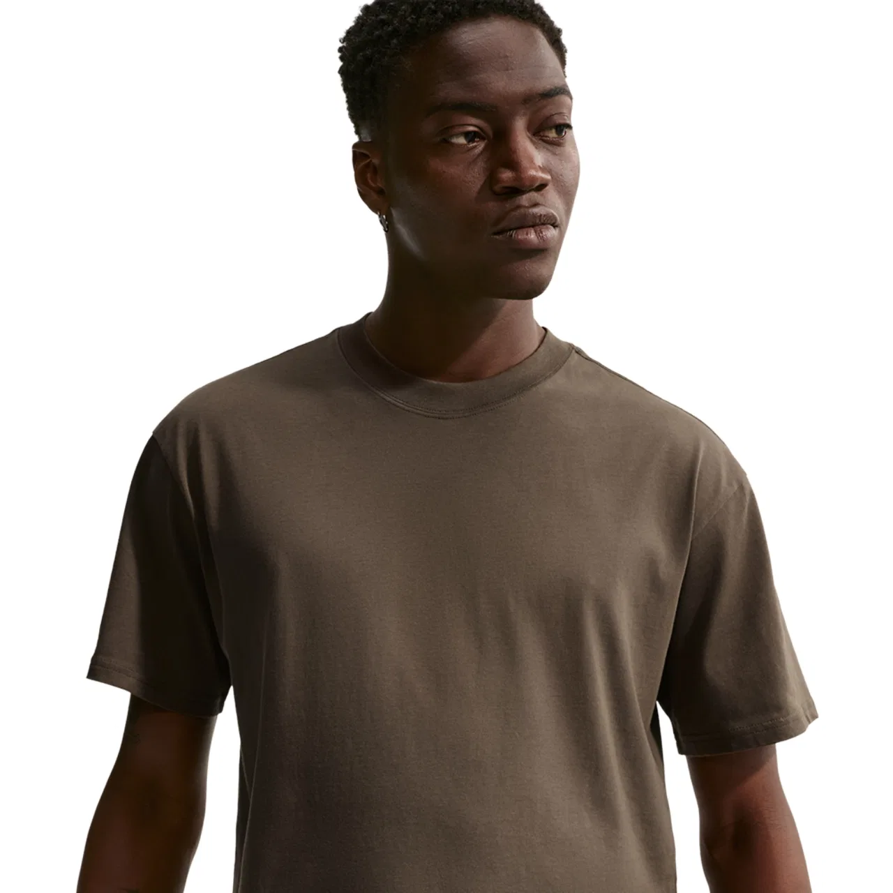 Мужская футболка Boxy Essential Loose Tee Nike, цвет Dark Hazel — фото 3
