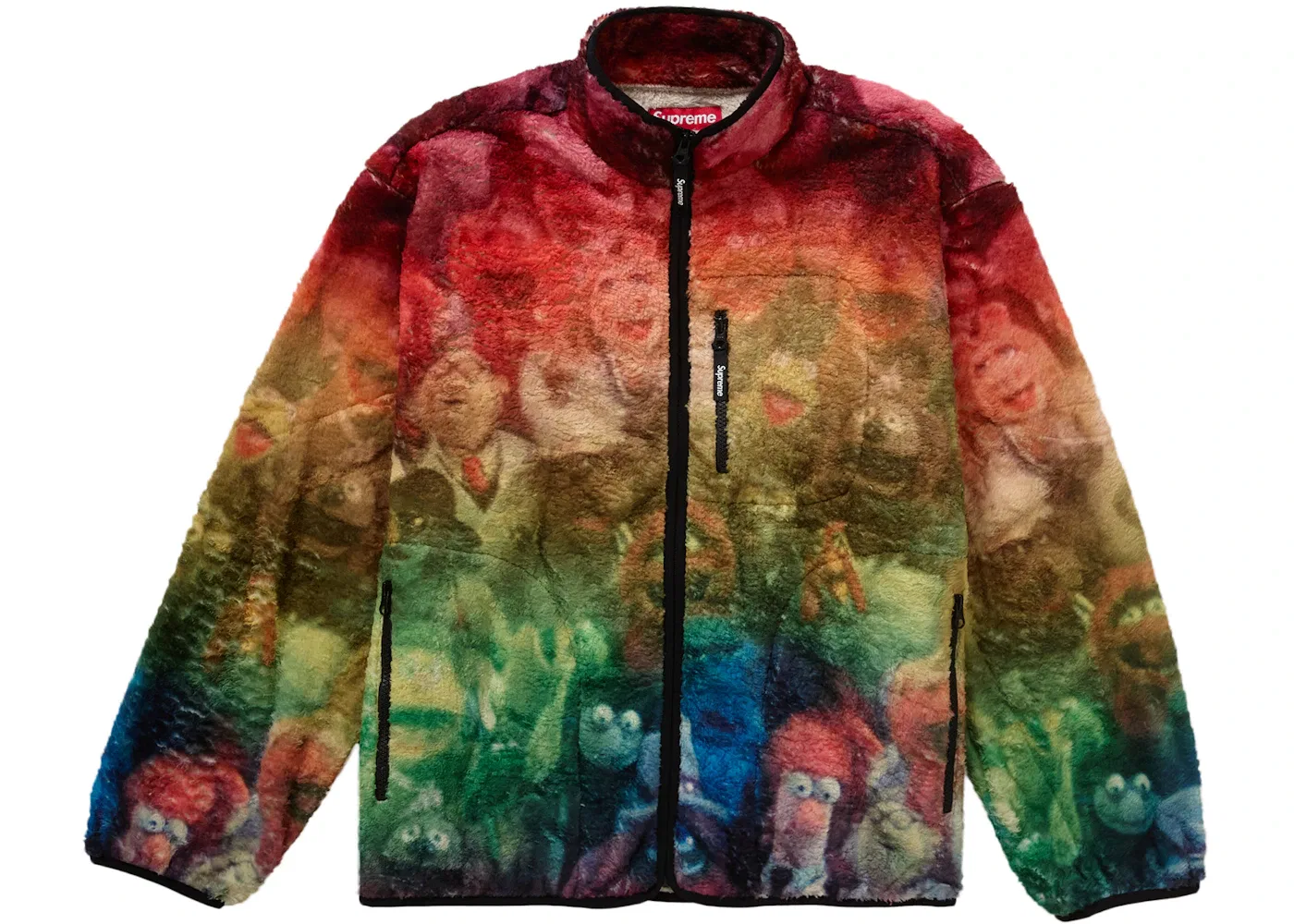 Мужская куртка из флиса с принтом Jacket Supreme, Multicolor