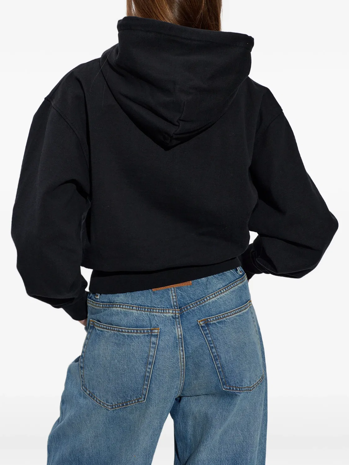 Alexander Wang Худи на молнии Черный — фото 2