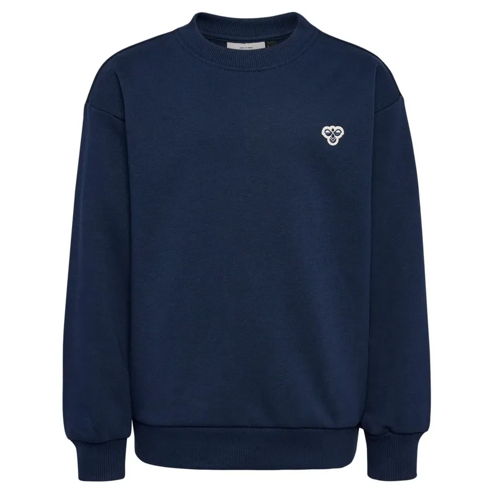 Детский свитшот свободного кроя Loose Bee Hummel, Blue — фото 4