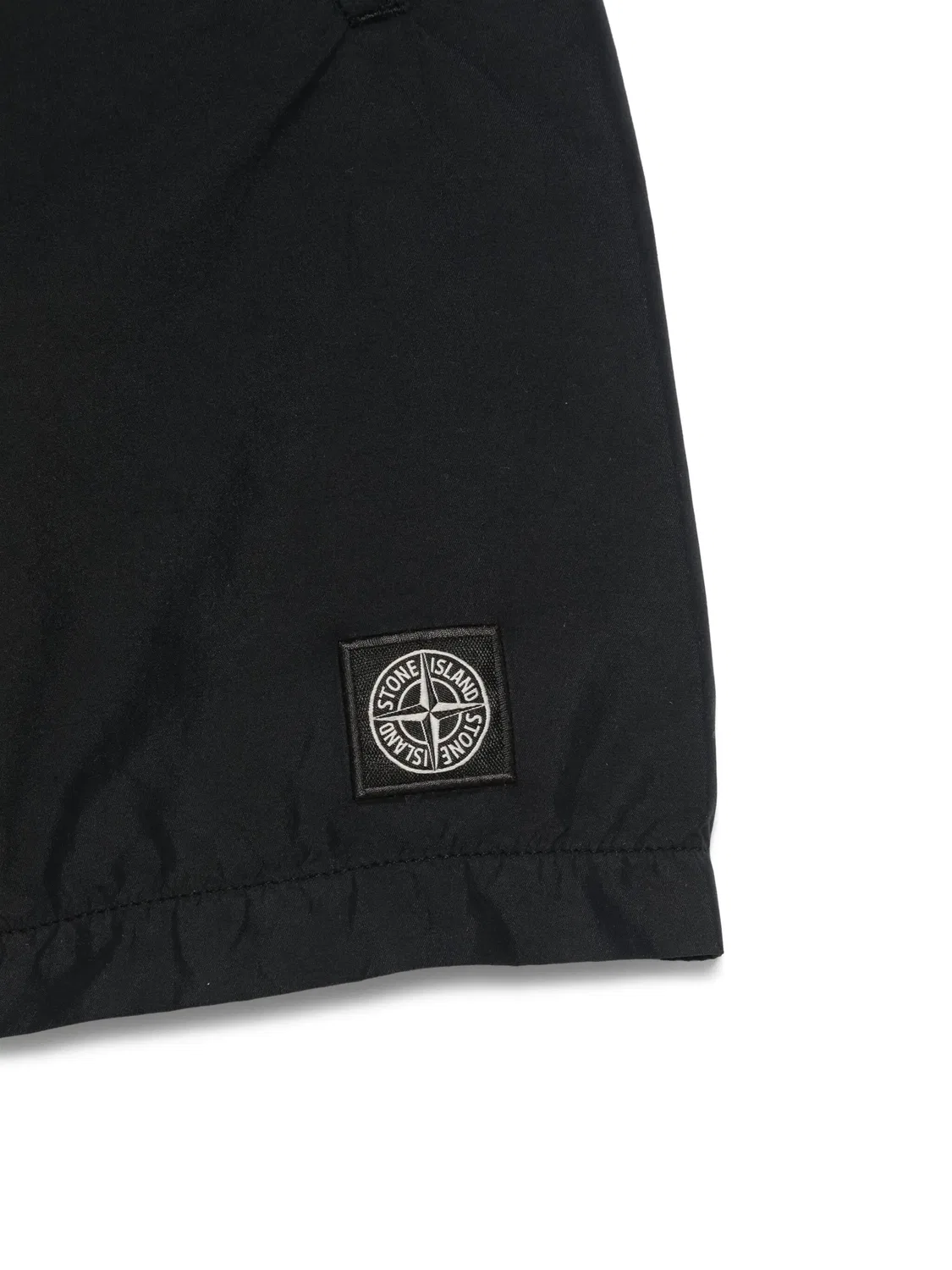 Stone Island Плавательные шорты с нашивкой компаса темно-синие — фото 3