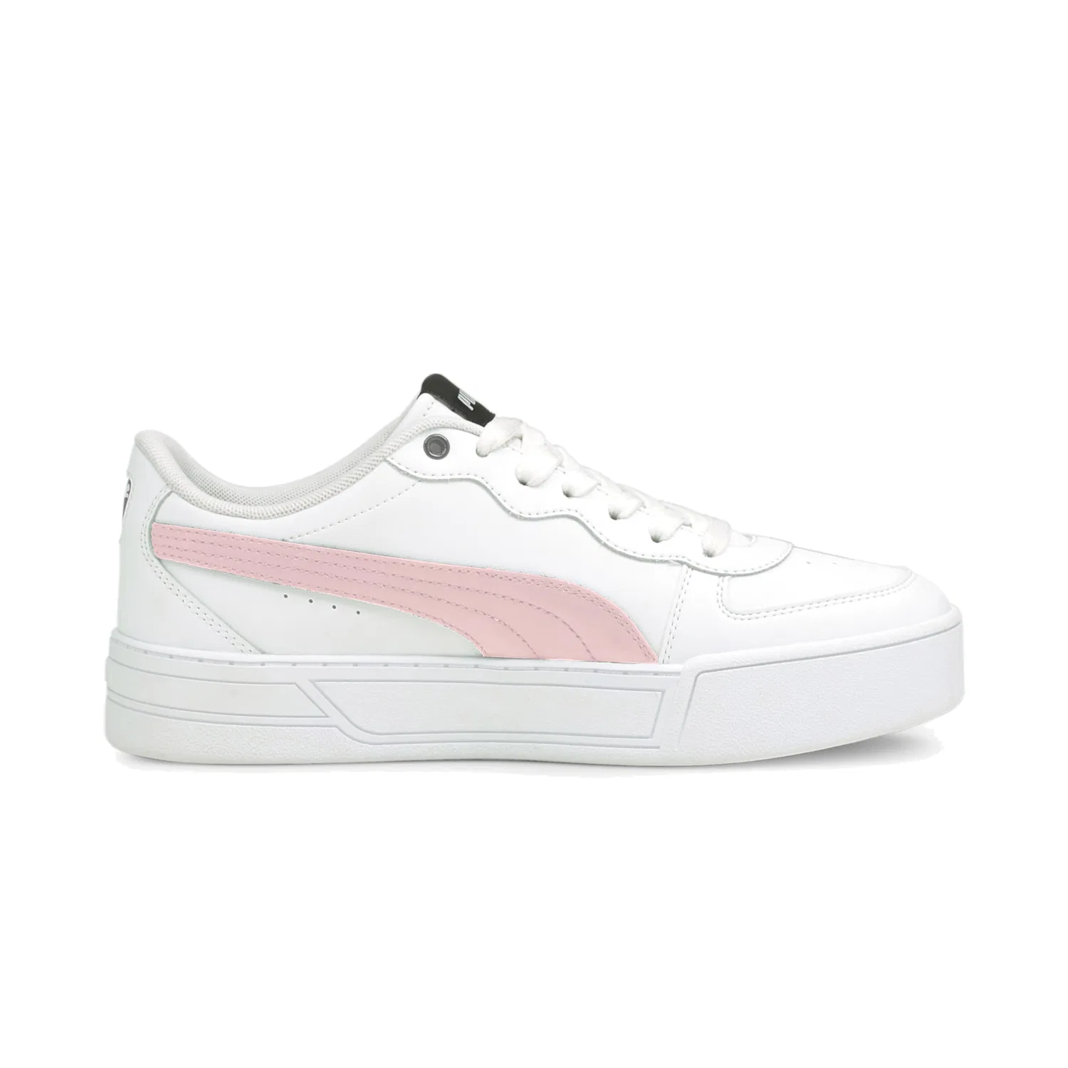 Детские кроссовки-скейтборд с принтом котика PUMA Skye, White — фото 3