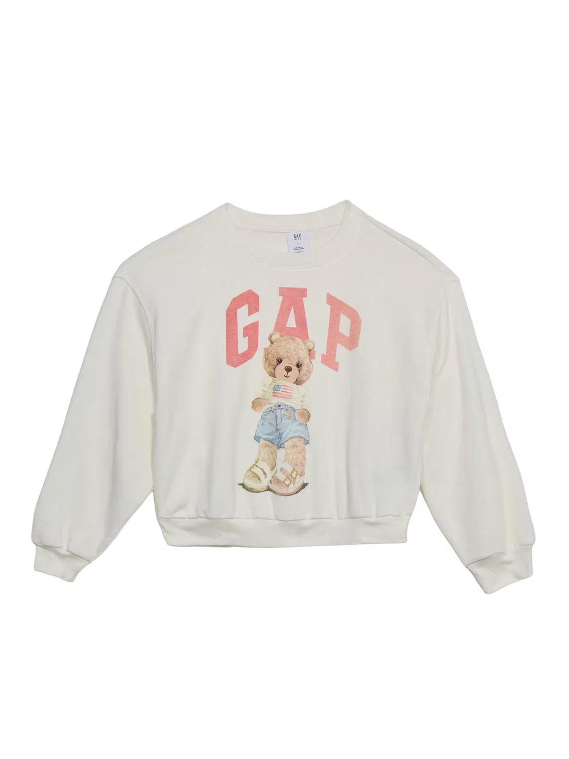 Белая толстовка Gap
