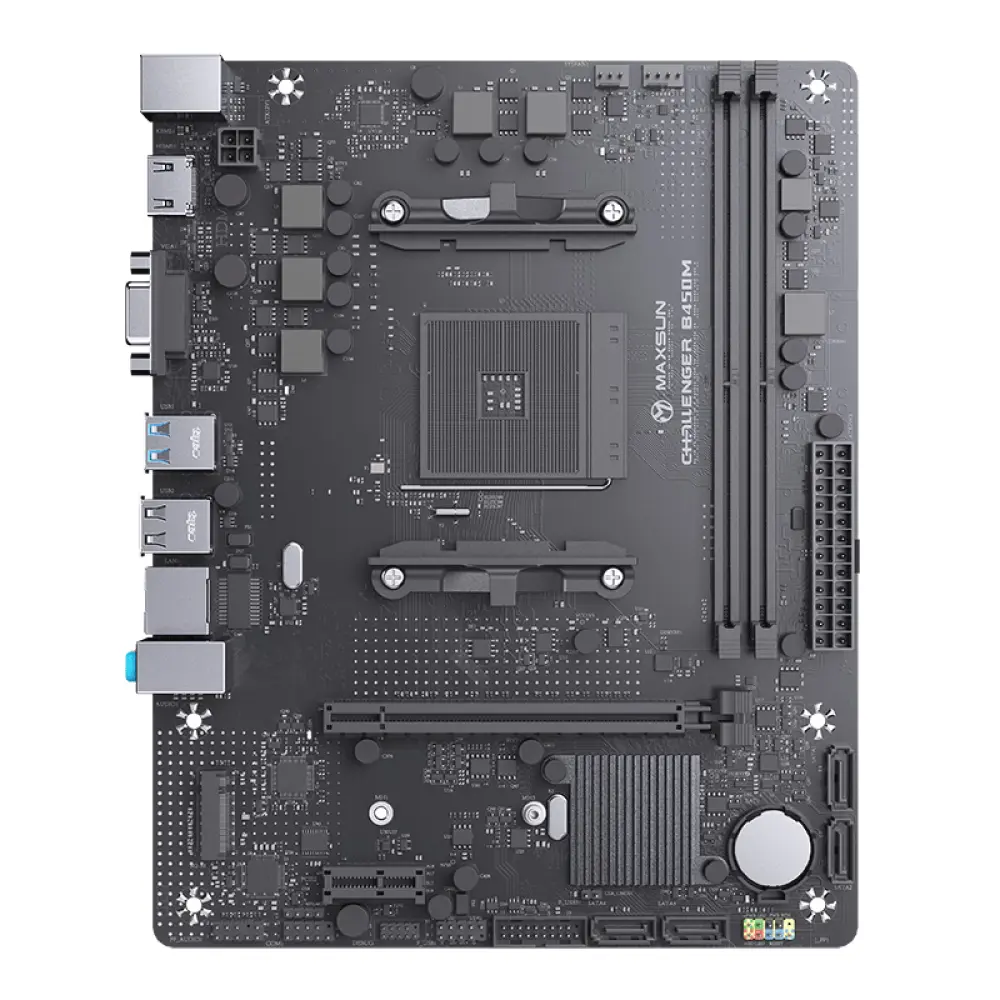 

Материнская плата MaxSun MS-Challenger B450M, AM4, DDR4