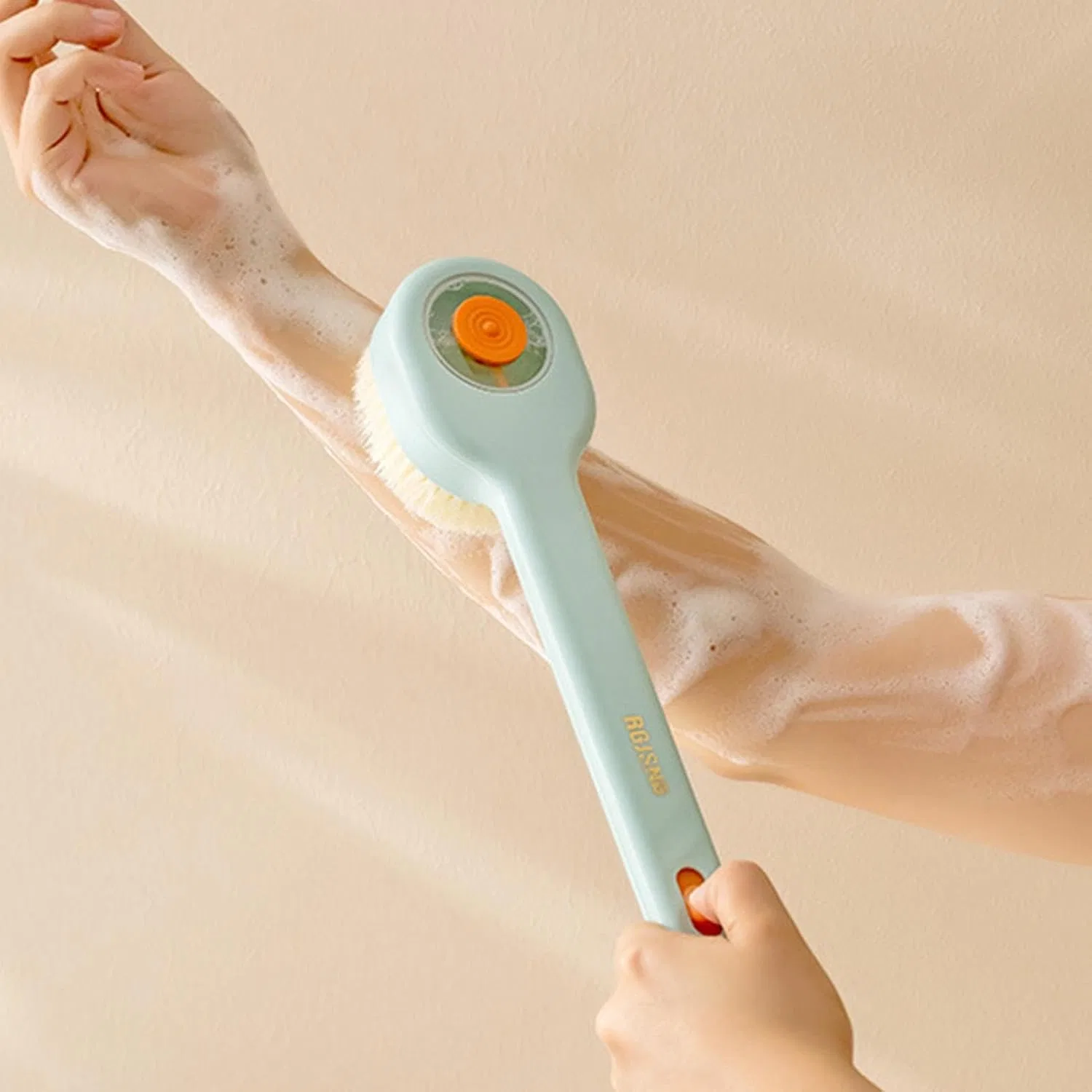 Щетка для спины, Body Brush, Generic, 34.5 x 6.8 см, Синий — фото 2
