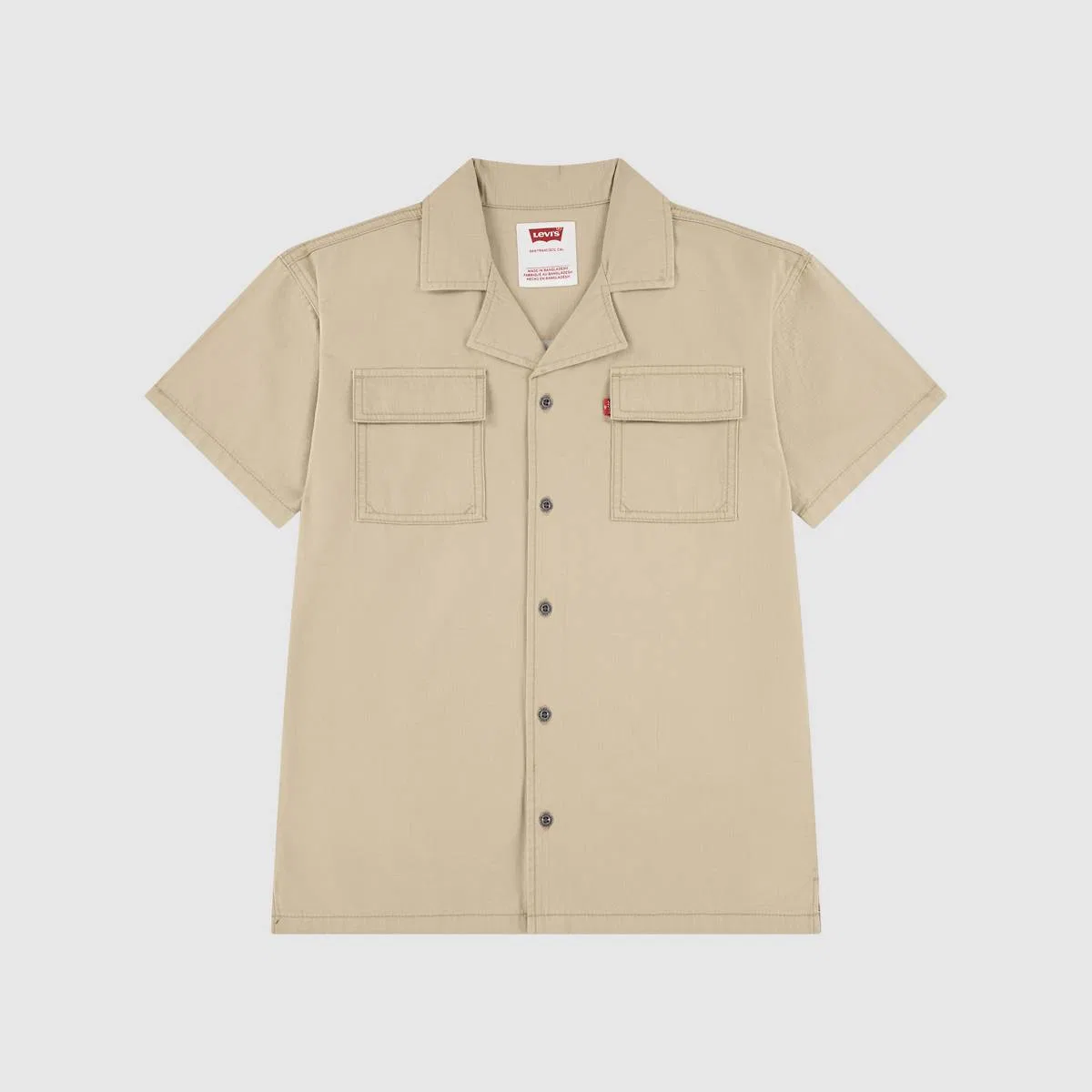 Рабочая рубашка для мальчиков 8-20 лет Levi's, Fields Of Rye - Brown — фото 4