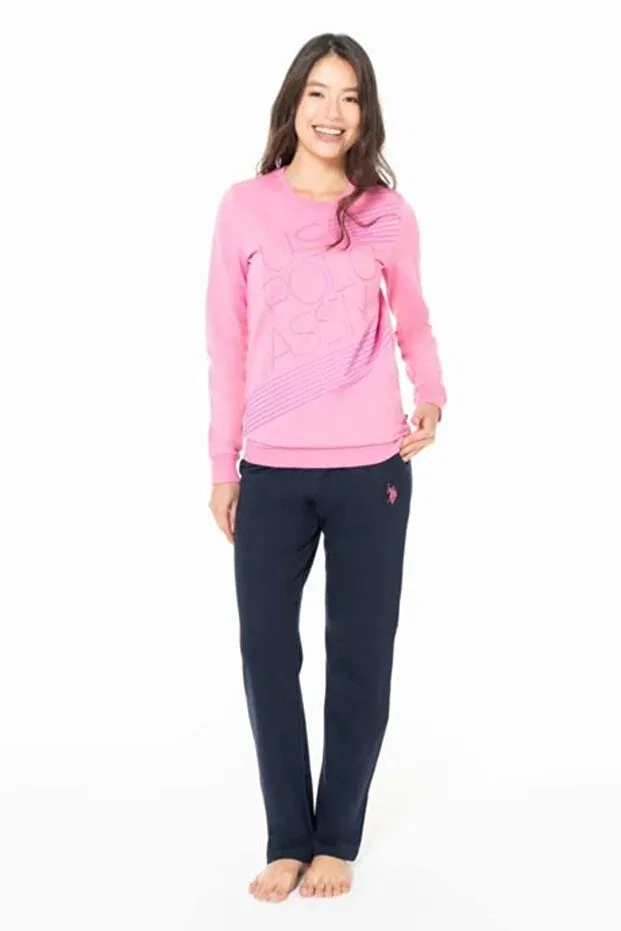 Женский комплект пижамы с длинным рукавом U.S. Polo Assn., Fluo Ria