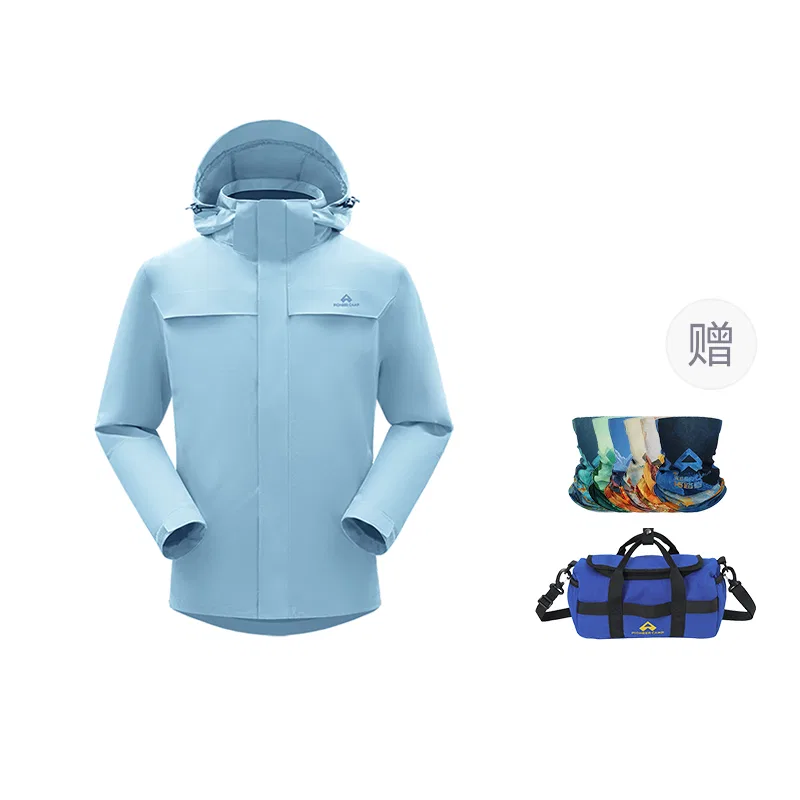 Детский ветрозащитный куртка с флисовой подкладкой Rosefinch Windbreaker Jacket PIONEER CAMP