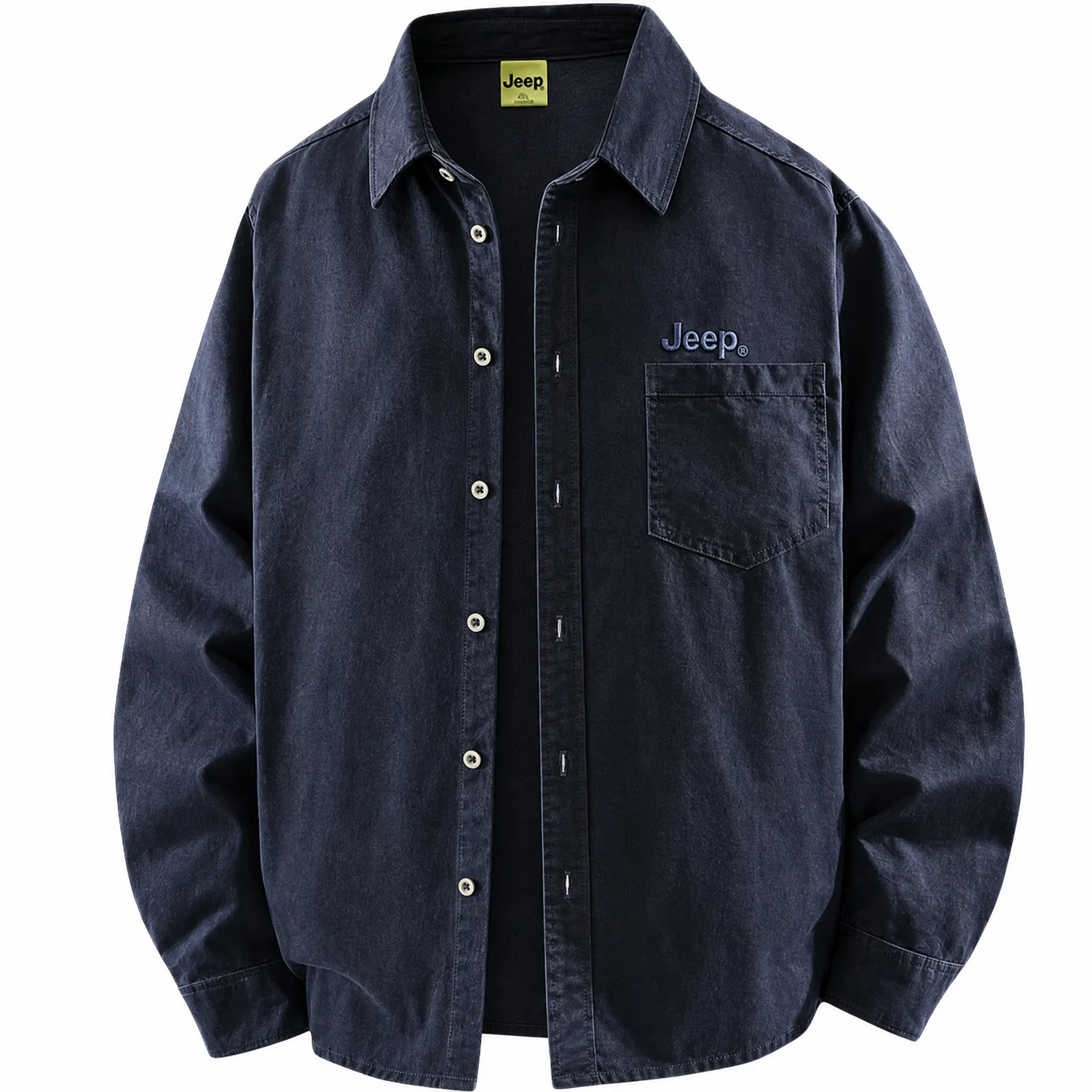 Детская рубашка с воротником Jeep, Navy Blue