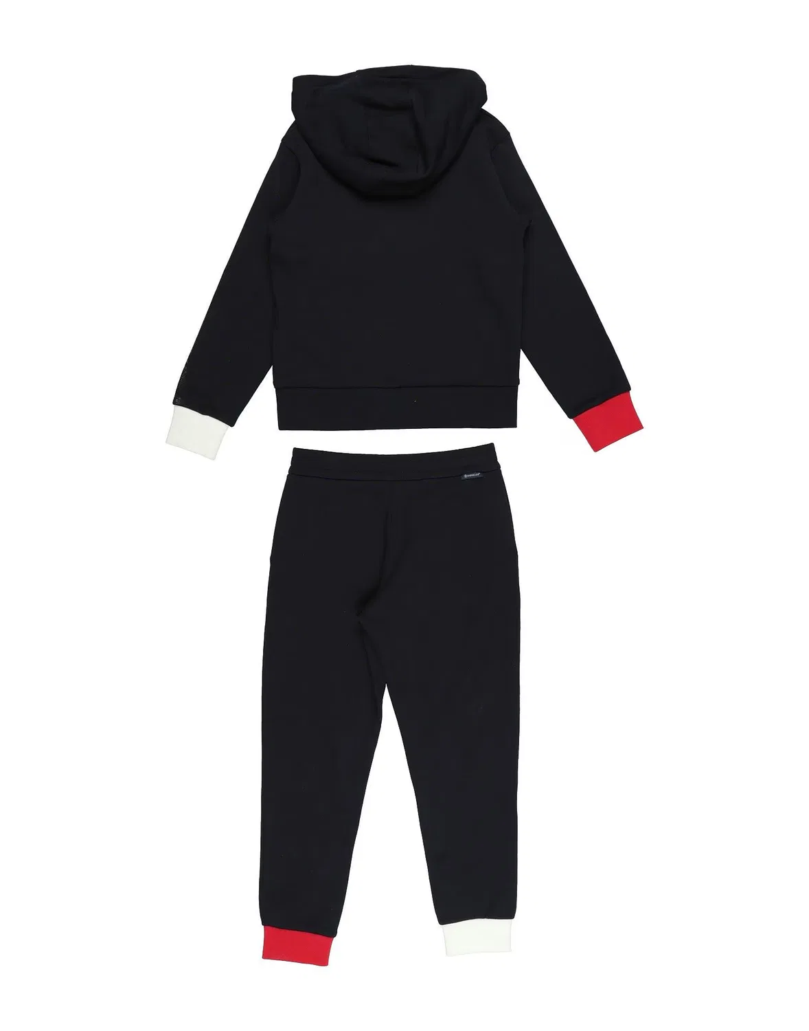 Подростковый спортивный костюм из флиса с капюшоном Moncler, темно-синий — фото 2