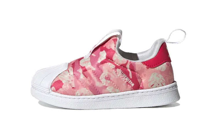 Детские кроссовки с удобной посадкой Superstar Collection Adidas Originals, Pink White