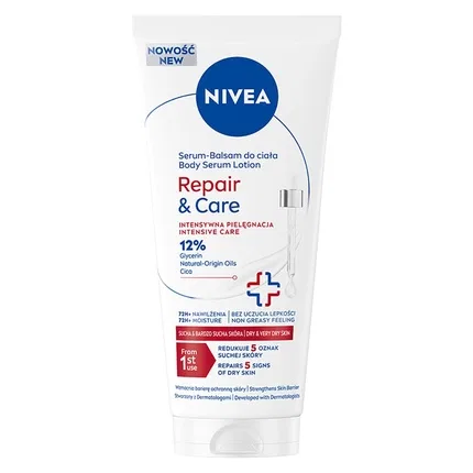 Лосьон-сыворотка для тела восстанавливающий NIVEA Repair & Care, 200 мл