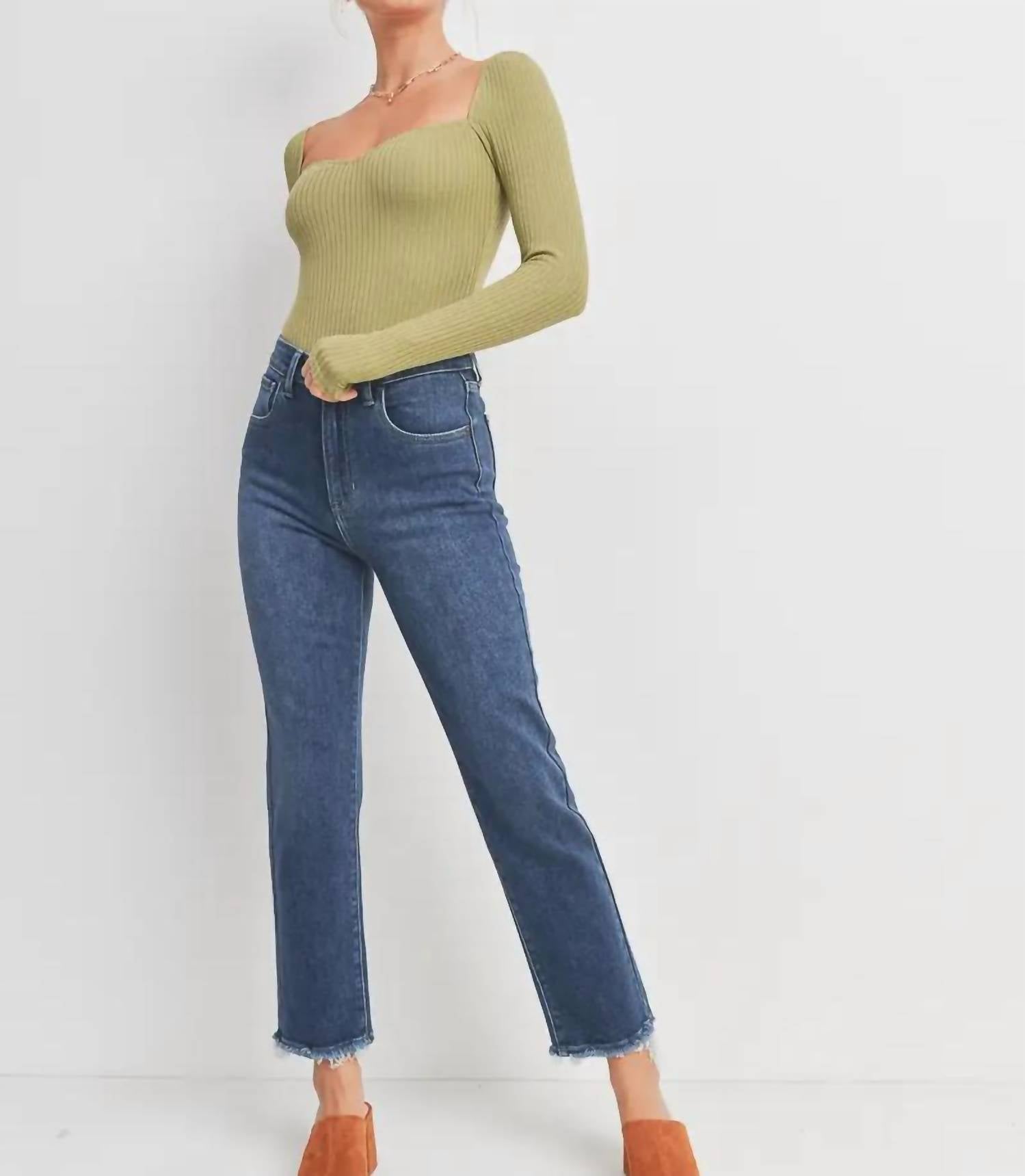 

Джинсы женские JBD., цвет dark denim