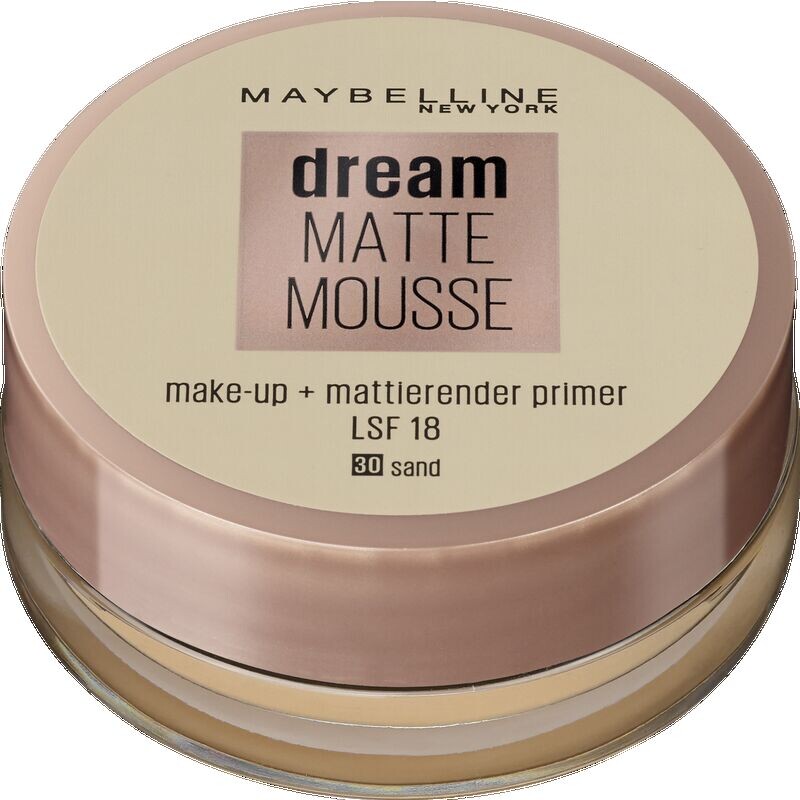 

Dream Matte Mousse Make-Up №30 Песок Maybelline New York, 18 ml