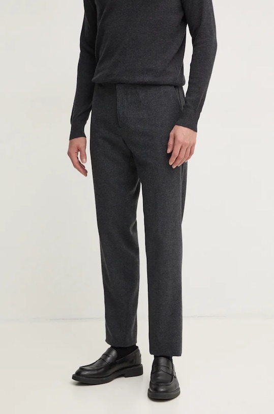 

Брюки с добавлением шерсти United Colors Of Benetton, серый