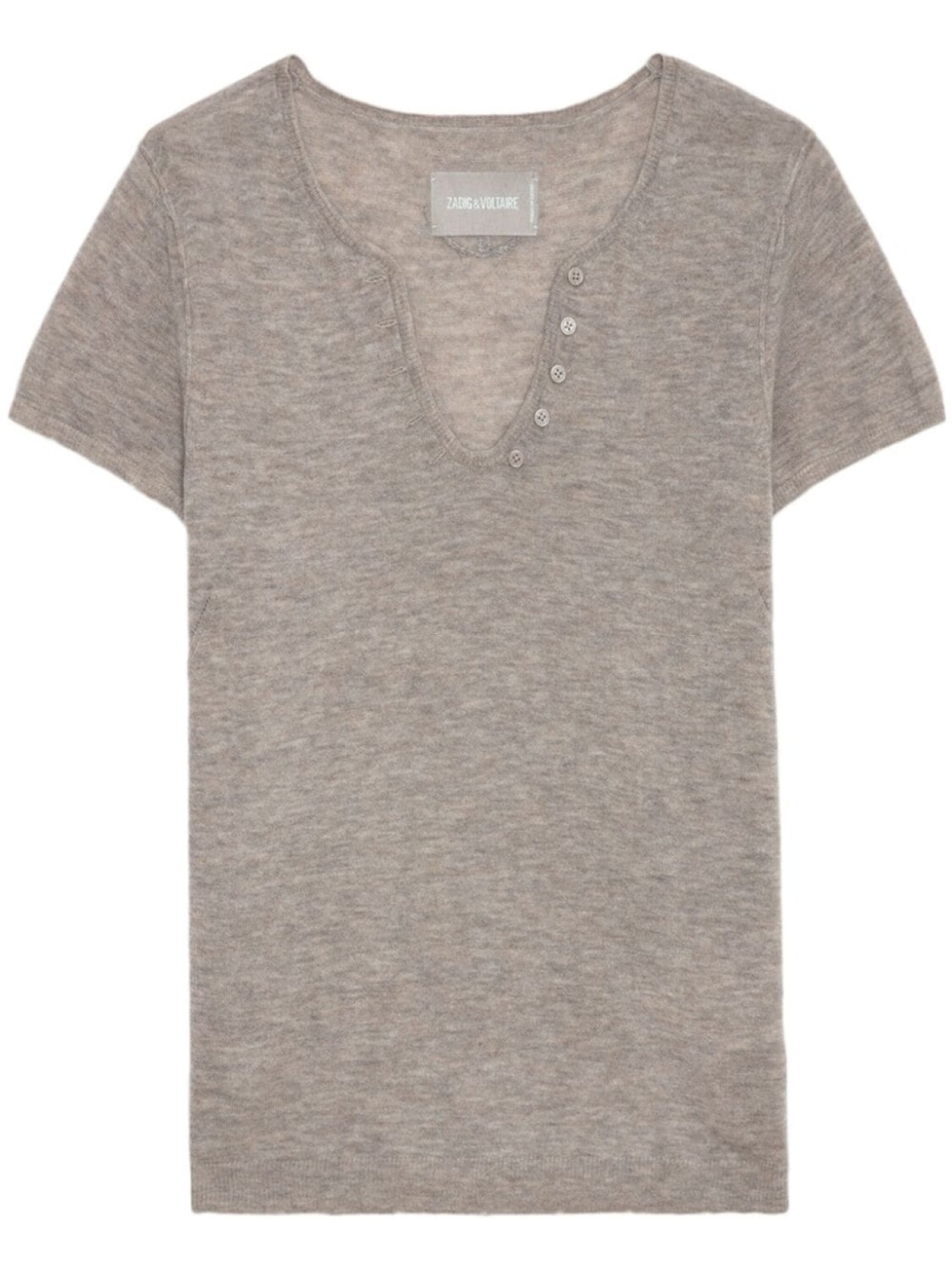 

Zadig&Voltaire кашемировый топ Celsy, нейтральный цвет