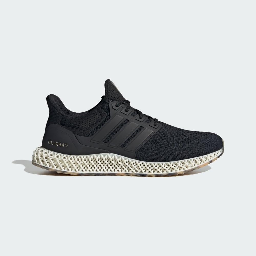 Кроссовки adidas Ultra 4D для взрослых унисекс, черный — фото 3