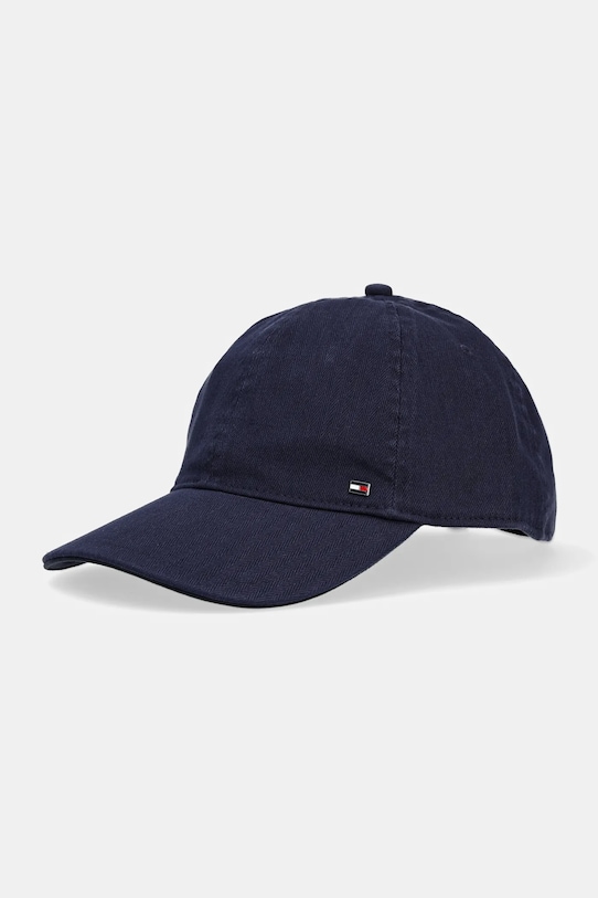 

Хлопковая кепка с козырьком Tommy Hilfiger, темно-синий