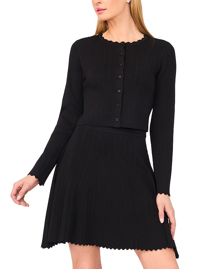 

Болеро с ажурной вязкой Pointelle Ted Baker, черный