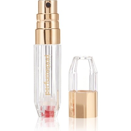 

Travalo Perfume Pod Crystal парфюмерный распылитель Gold для унисекс, многоразовый спрей 0,17 унции