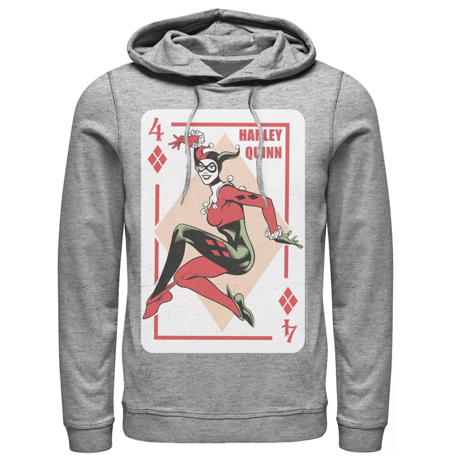 

Мужская толстовка с игральными картами Harley Quinn DC Comics