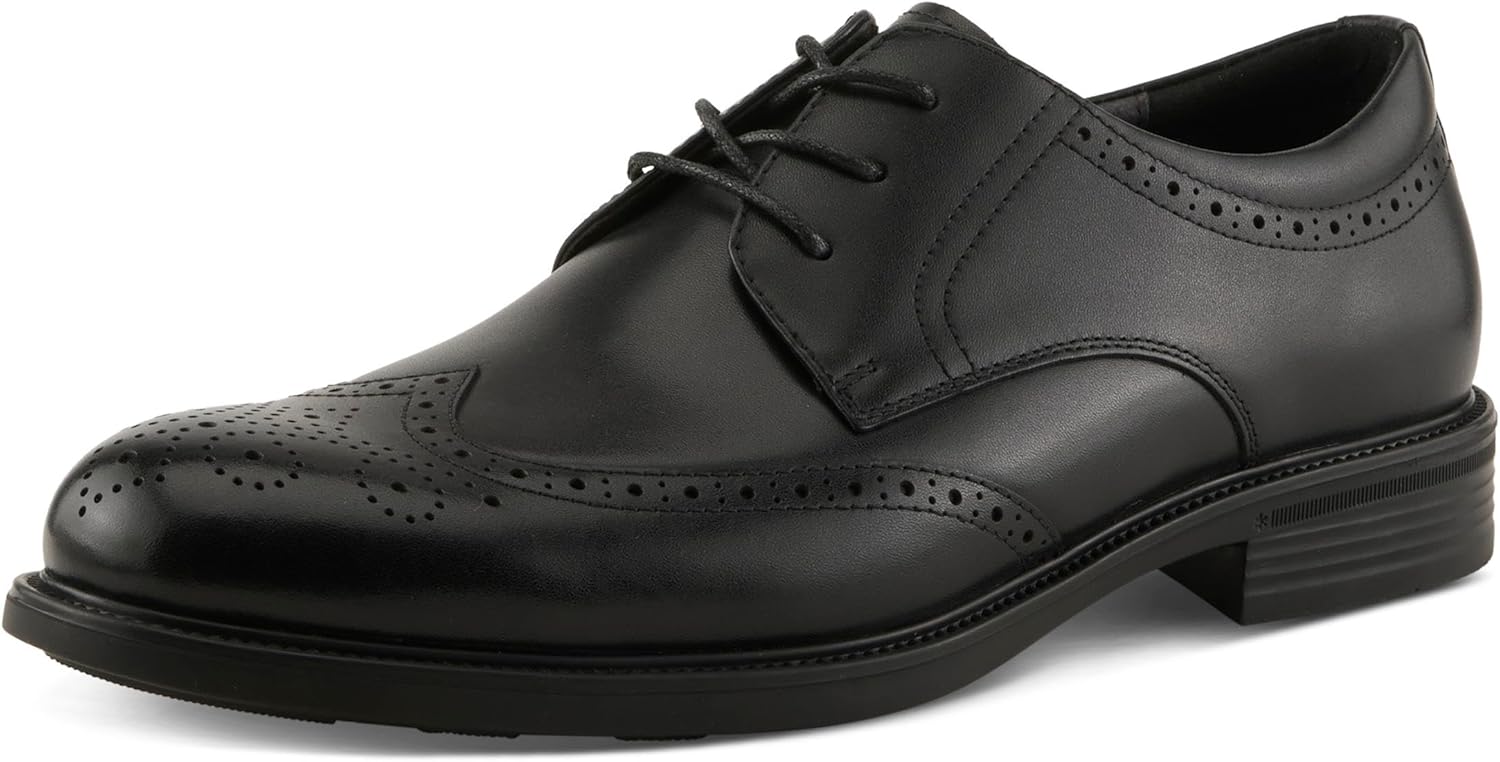 

Мужские оксфорды Spring Step KOTAN - классические туфли на шнуровке с каблуком, черный