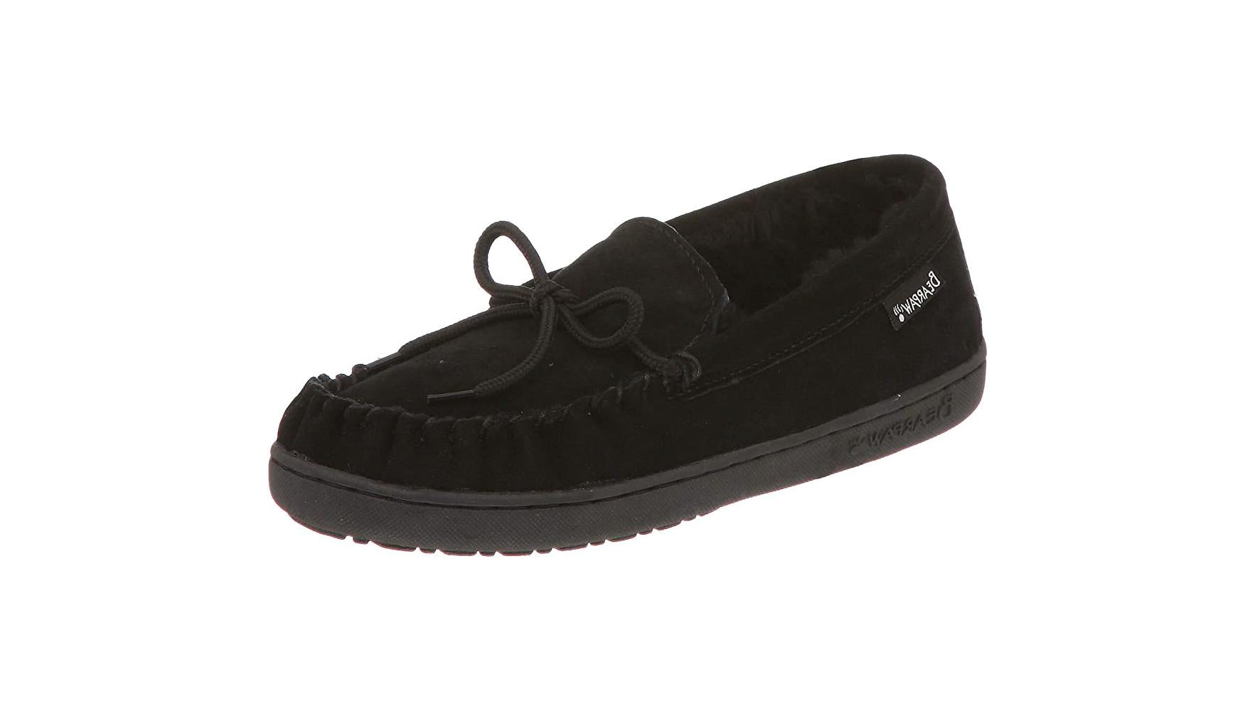 

Тапочки BEARPAW Mens Moc II, черный