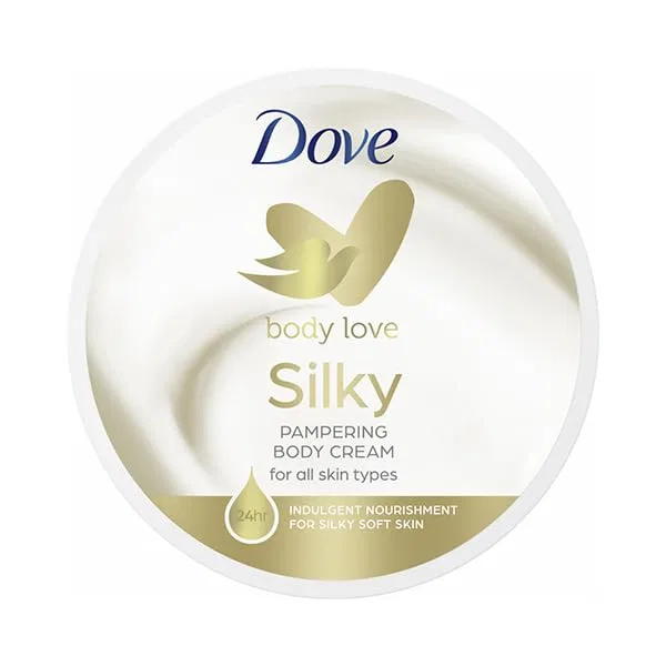 Крем для тела Dove Silky Nourishment, 300 мл, 4 шт. Dove — фото 2