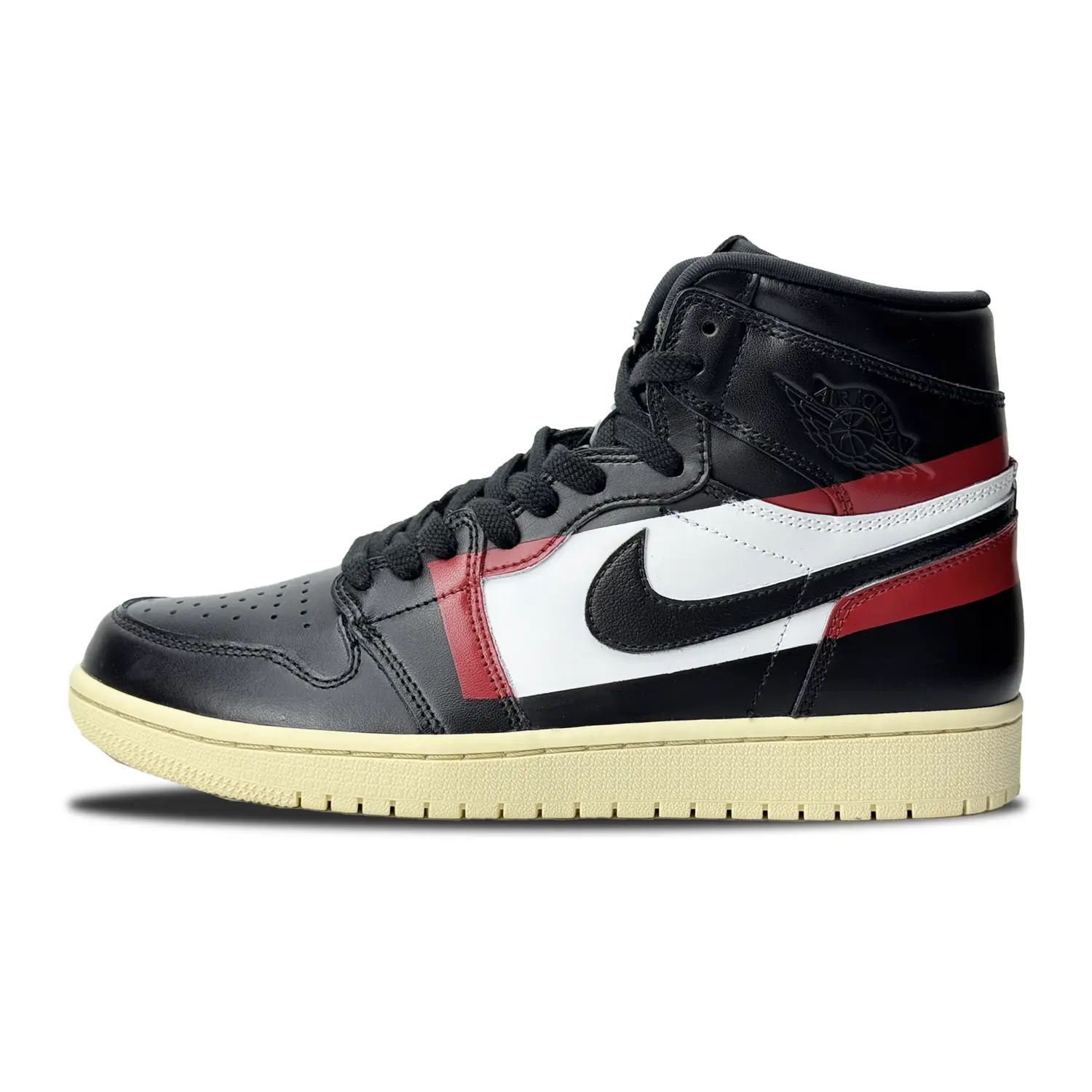 

Jordan Баскетбольные кроссовки Air 1 High Top Vintage, мужские, красные, версия 2019 года