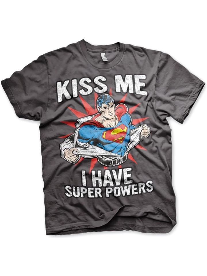 

Футболка Superman, серый