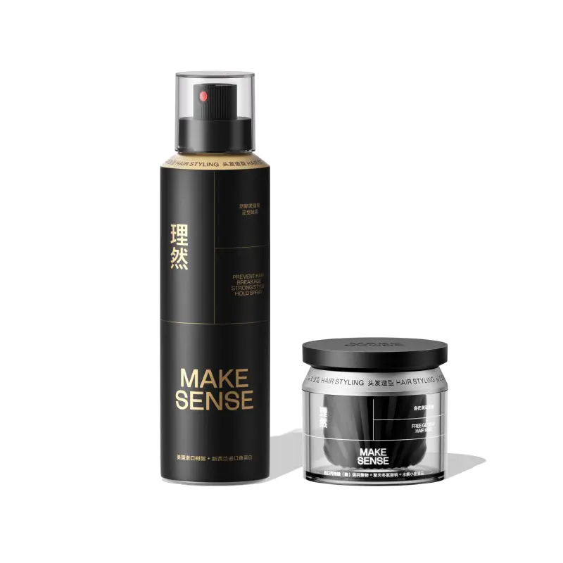 

MAKE ESSENCE Антиломающий прочный быстросохнущий black gold спрей для укладки волос долговременная фиксация с легким смыванием