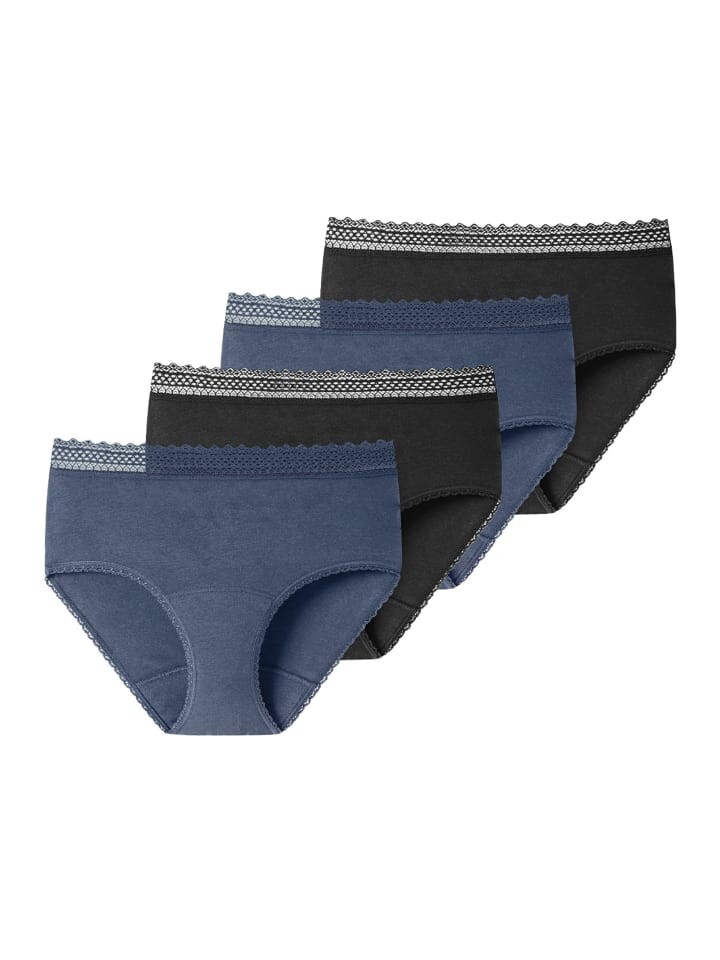 

Трусы Schiesser Perioden Panty Secret Care, цвет schwarz/flieder